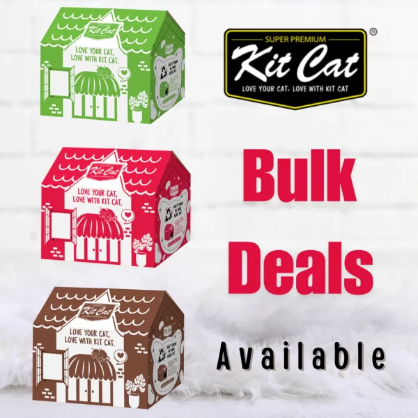 Kit Cat Soya Clump Cat Litter - Bulk Deal (6 x 7L)